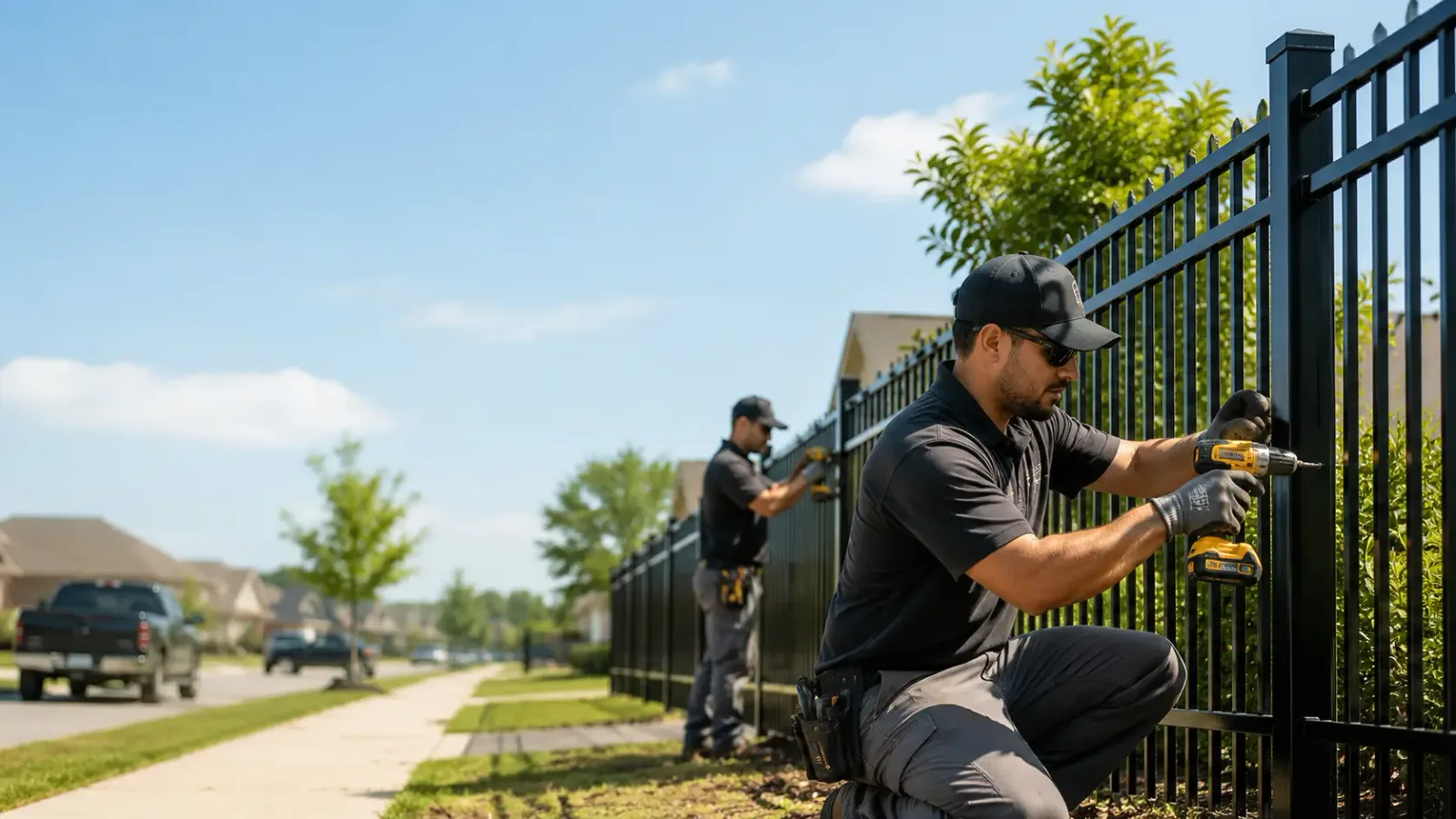 Metal Fence Installation in Swisher, IA